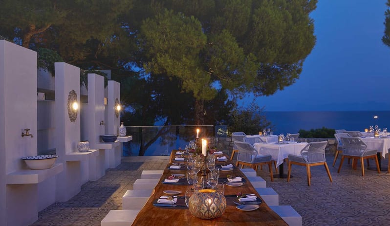 ELIVI SKIATHOS - LEDA AND SWAN NIGHT SHOT